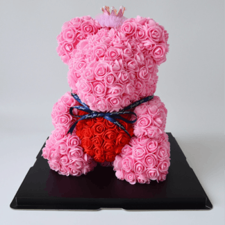 timeless gold rose bear