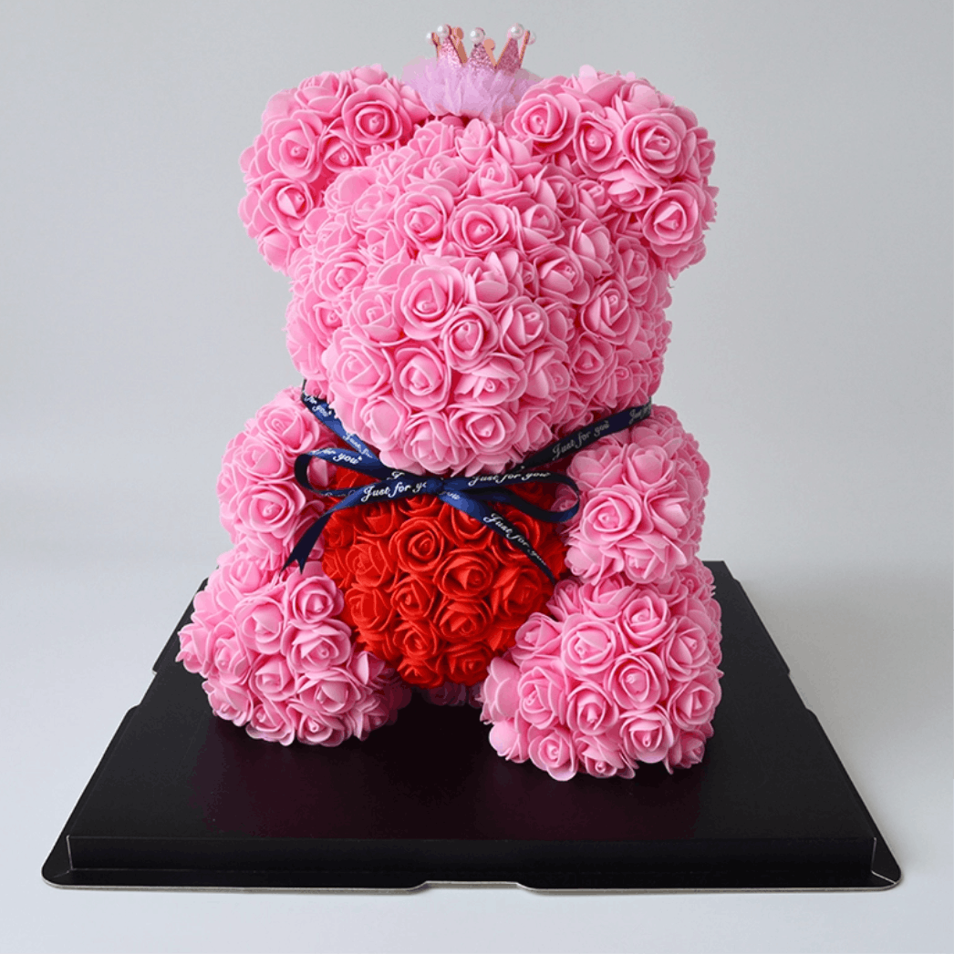 bear of roses