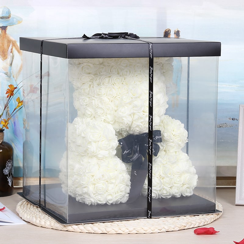 white rose bears